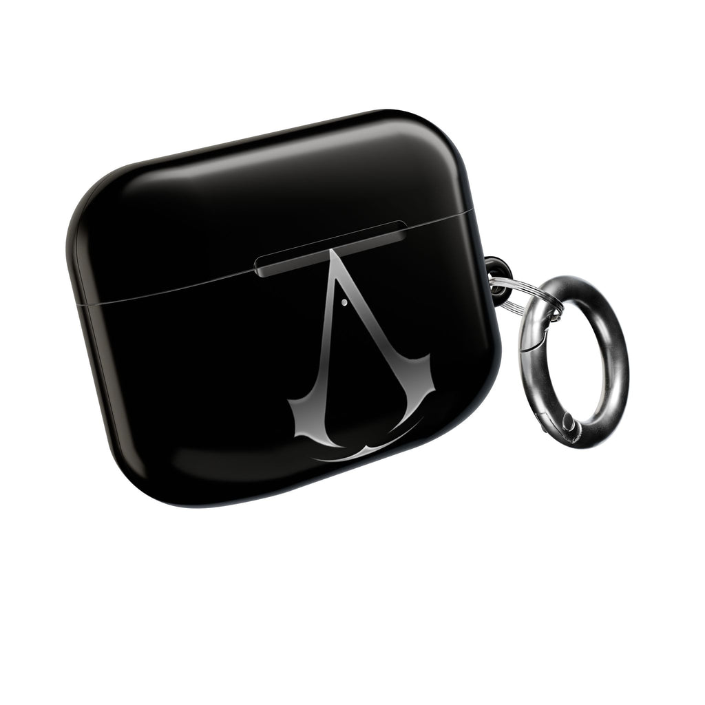 Assassin’s Creed Black AirPod Case – Logo Protective Charging Case