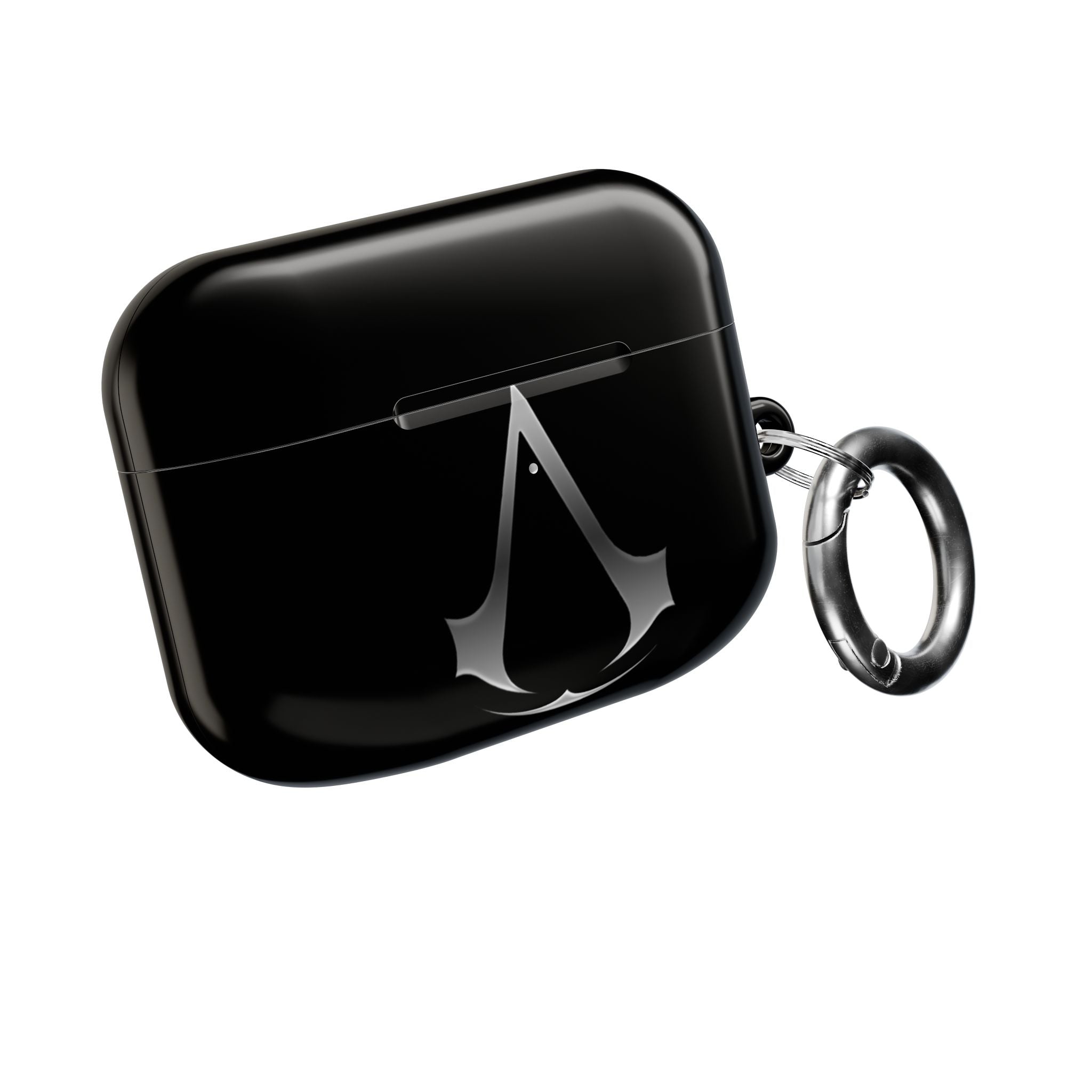 Assassin’s Creed Black AirPod Case – Logo Protective Charging Case