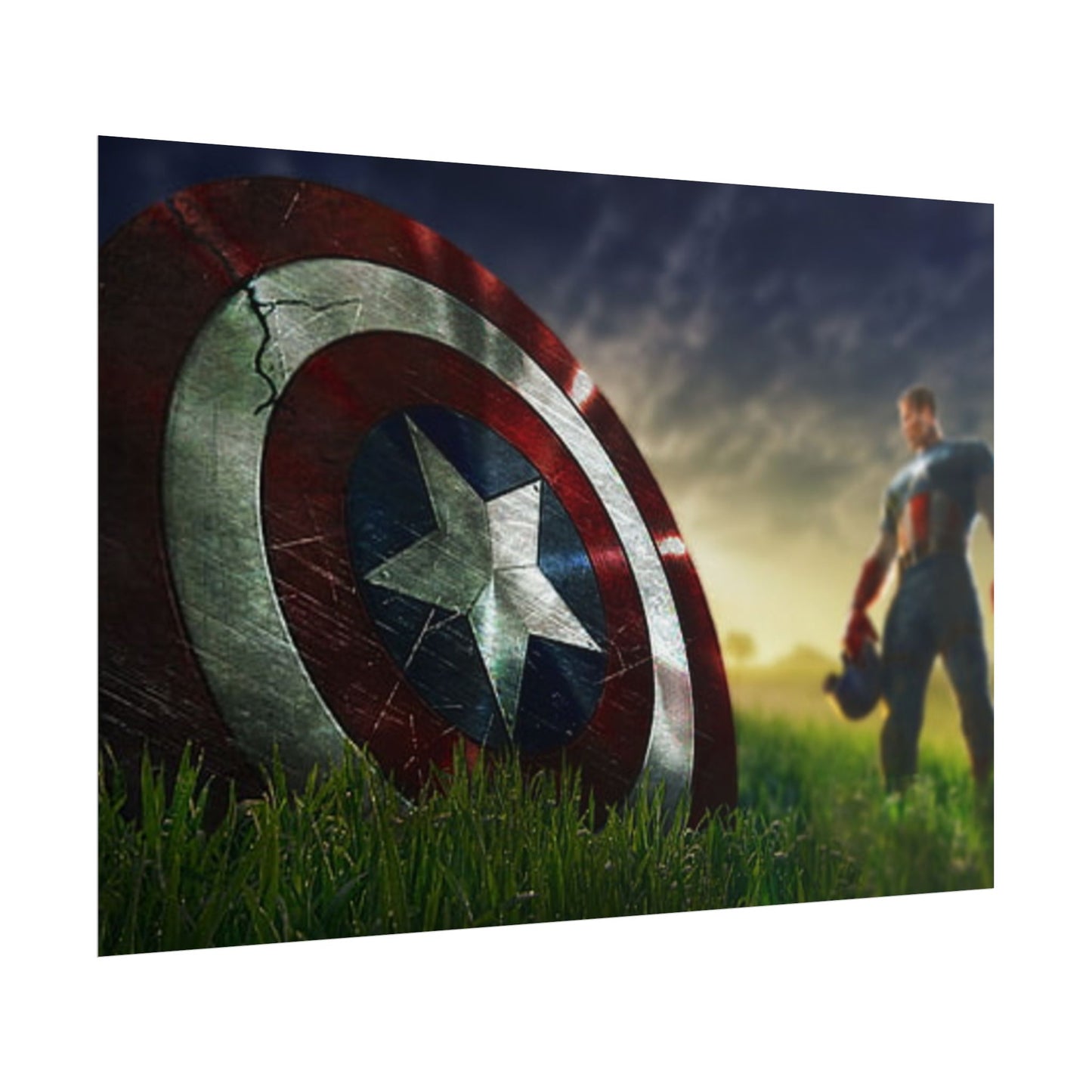 Captain America Steve Rogers — Marvel-Poster