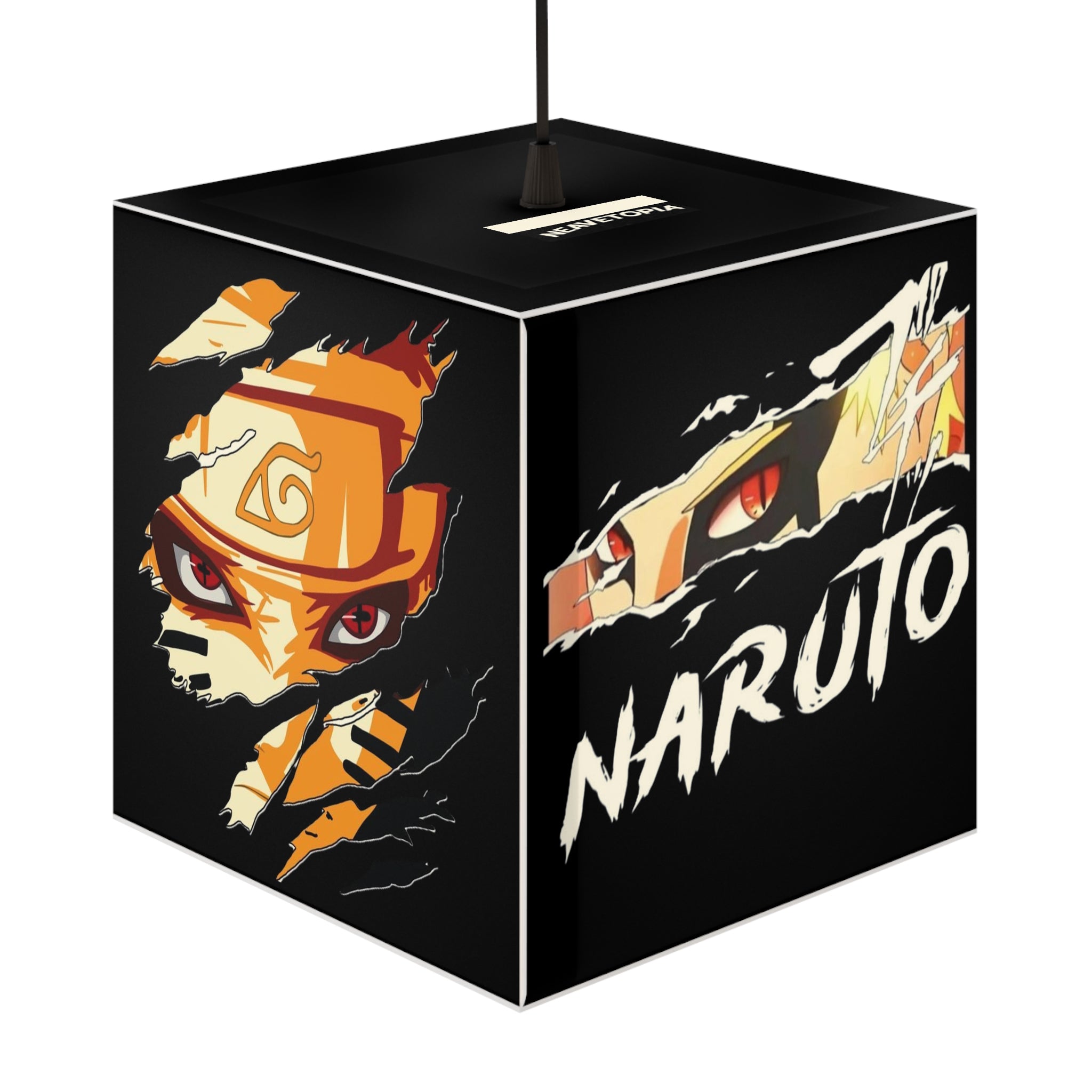 Naruto Light Cube Lamp — Anime Bedroom Night Light for Fans