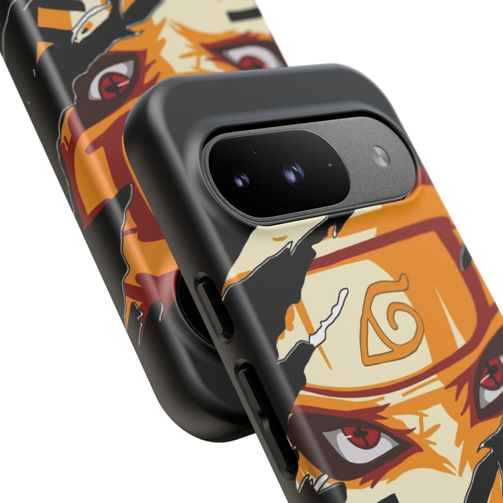 Anime Ninja Phone Case — Intense Shredded Mask Design (Tough Cases)