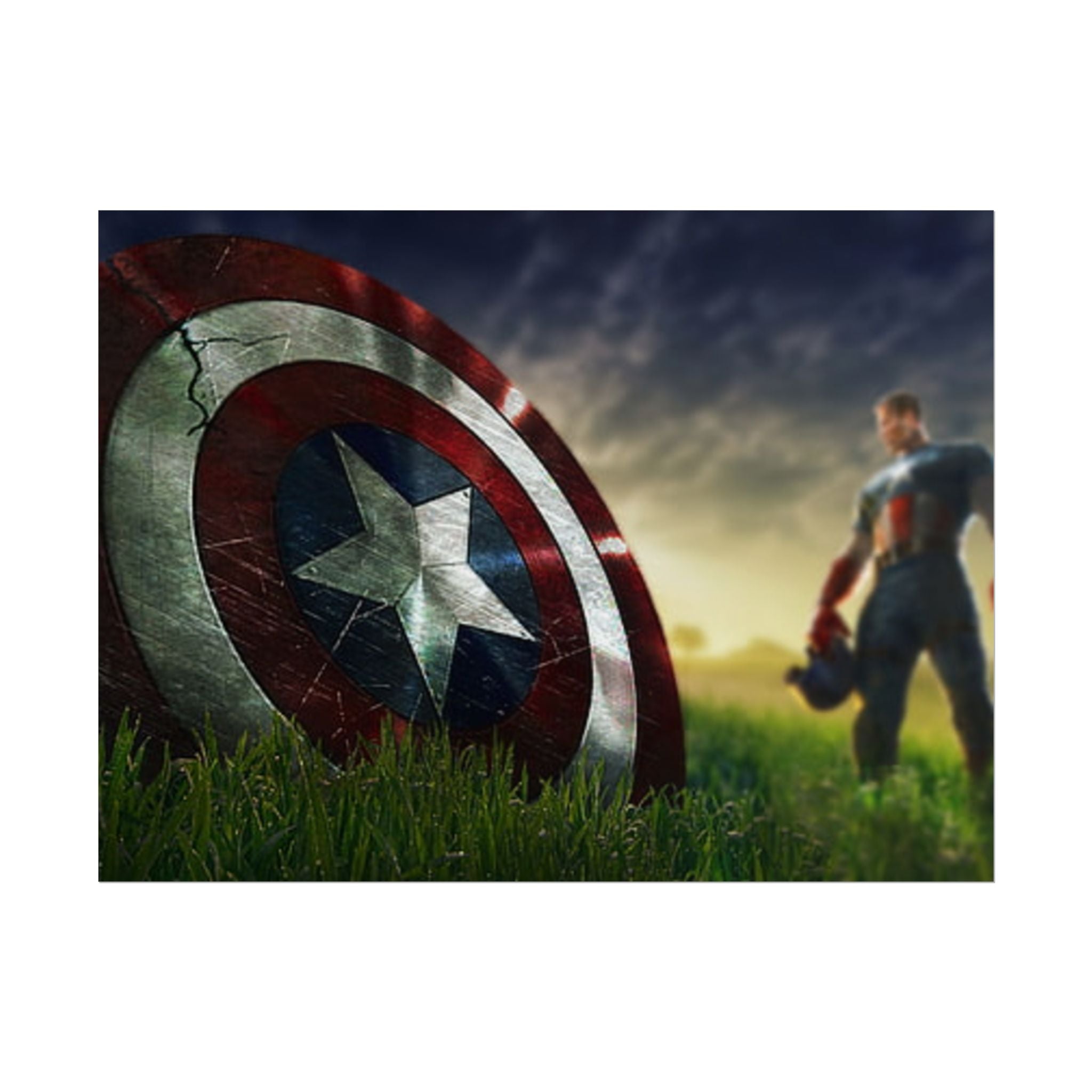 Captain America Steve Rogers — Marvel Poster