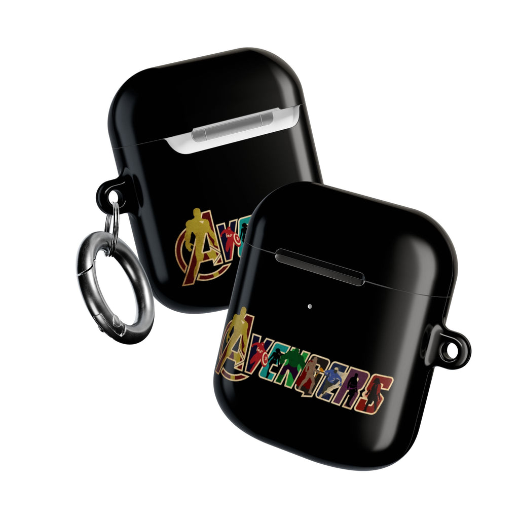 Avengers AirPod Case — Superhero Logo Protective Charging Case