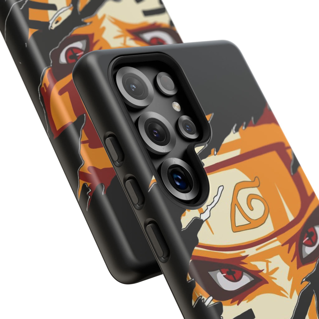 Anime Ninja Phone Case — Intense Shredded Mask Design (Tough Cases)