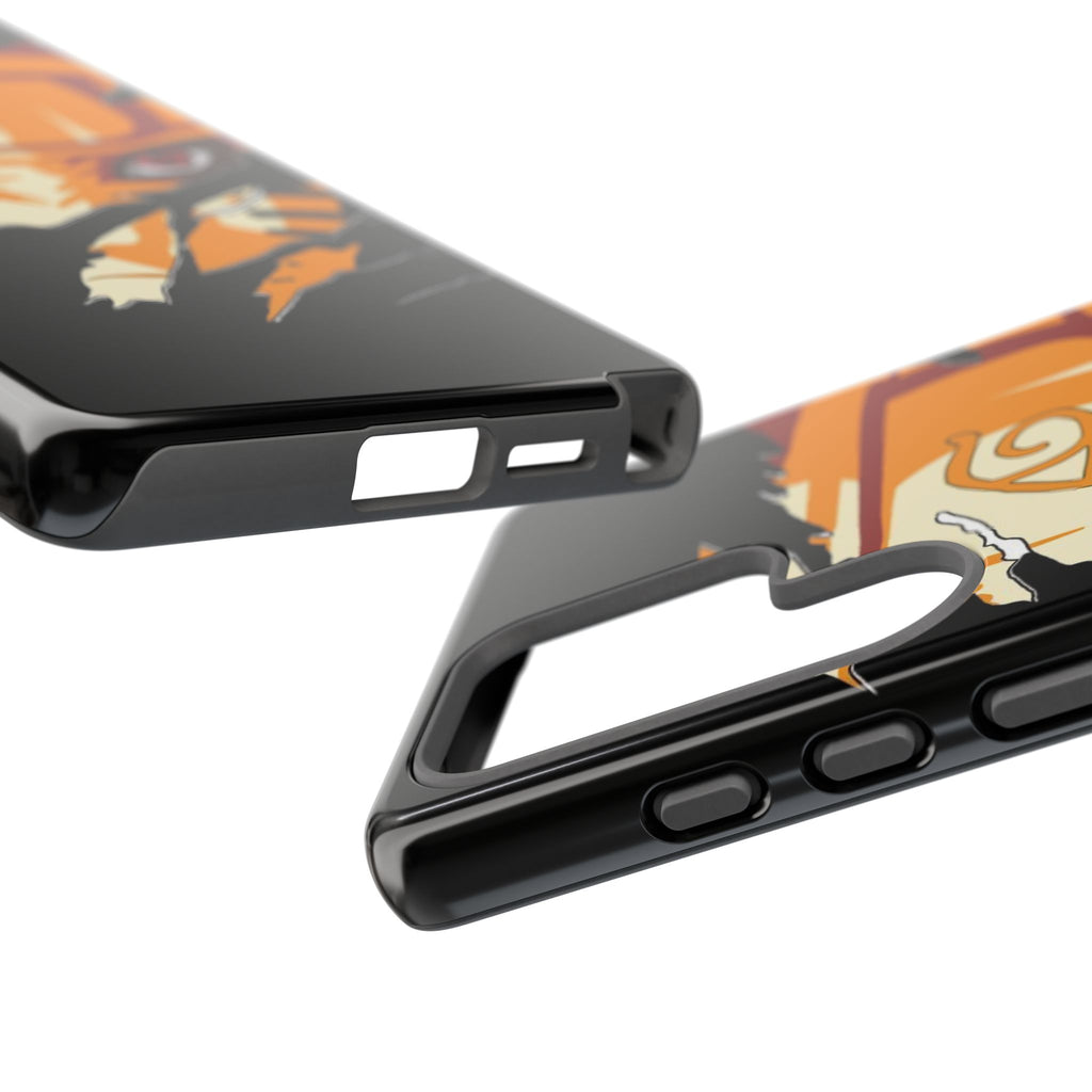 Anime Ninja Phone Case — Intense Shredded Mask Design (Tough Cases)