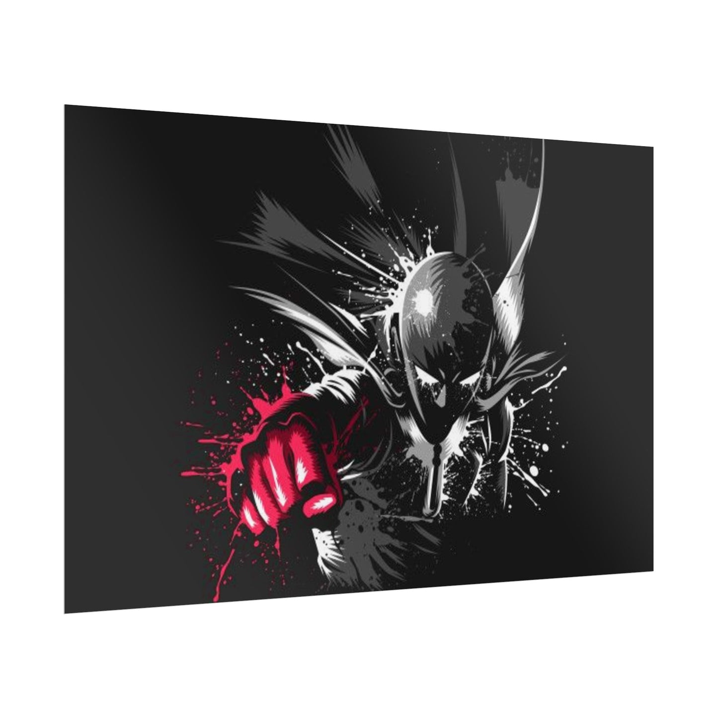 One Punch Man | Saitama | Anime | Splash Art Paint | Sammleredition
