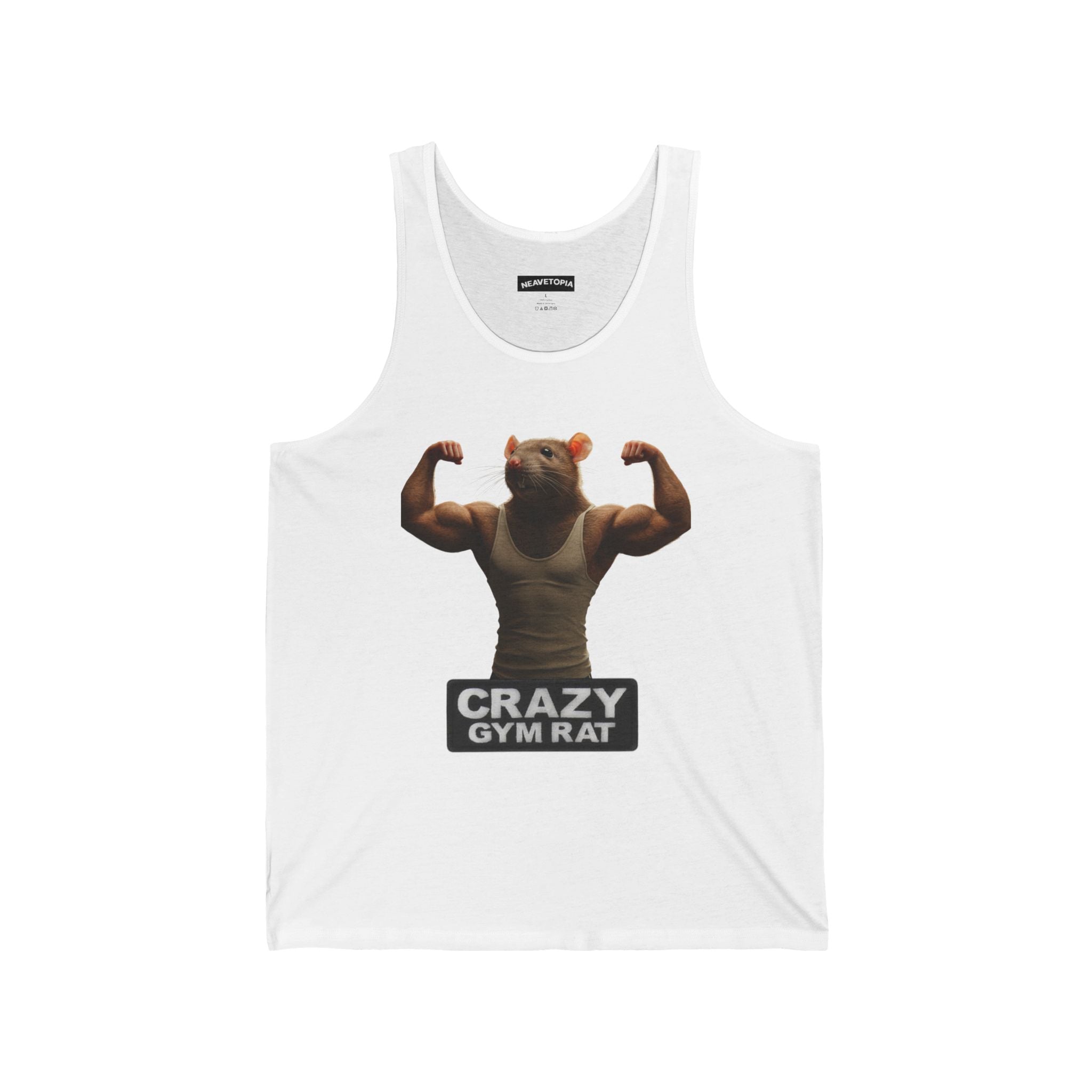 Crazy Gym Rat Tank top Shirt