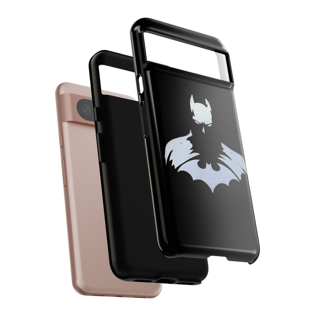 Batman Silhouette Tough Phone Case — Dark Knight Black Protective Cover