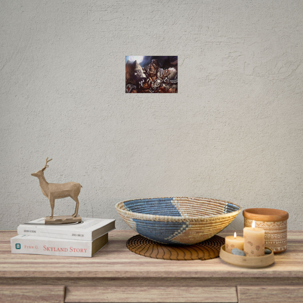 Garrosh Hellscream Fantasy Art Print - World of Warcraft