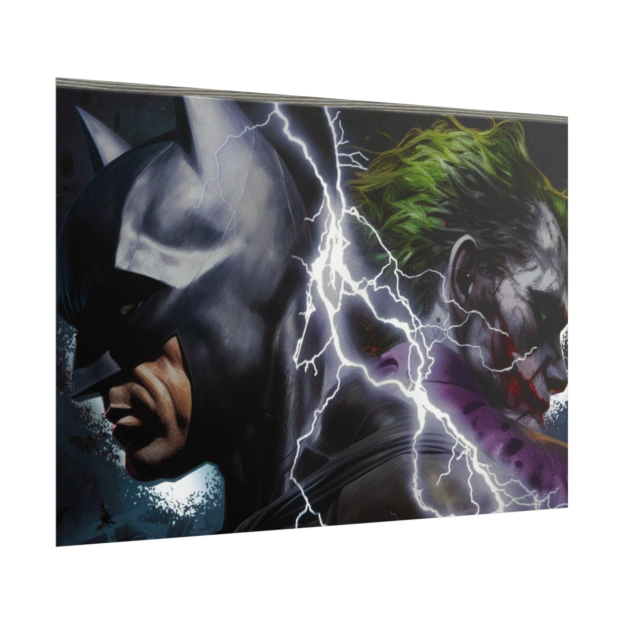 Batman vs Joker Lightning Poster