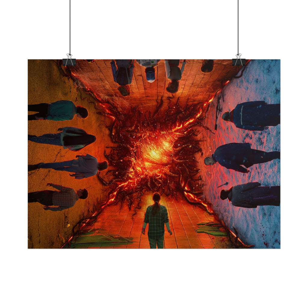 Stranger Things Upside-Down Portal Art Print