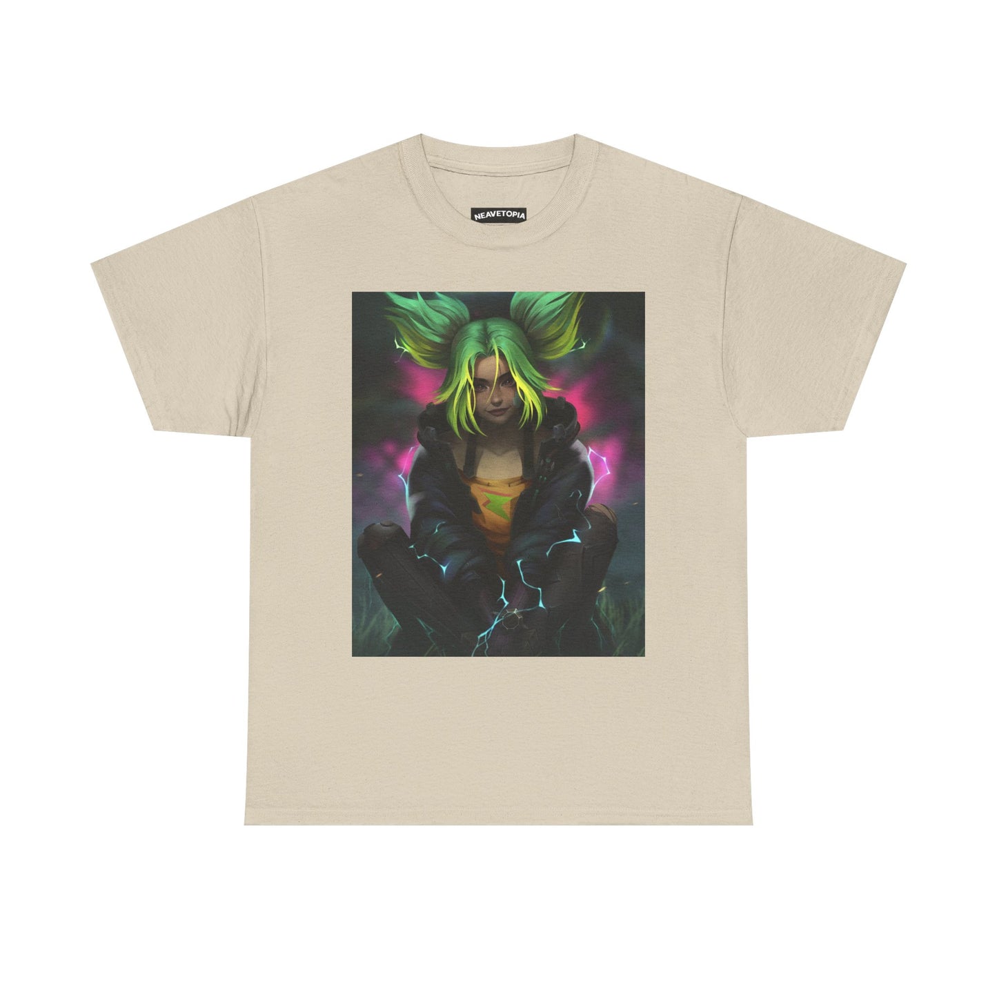 Zeri Valorant Gaming T-Shirt-Stil