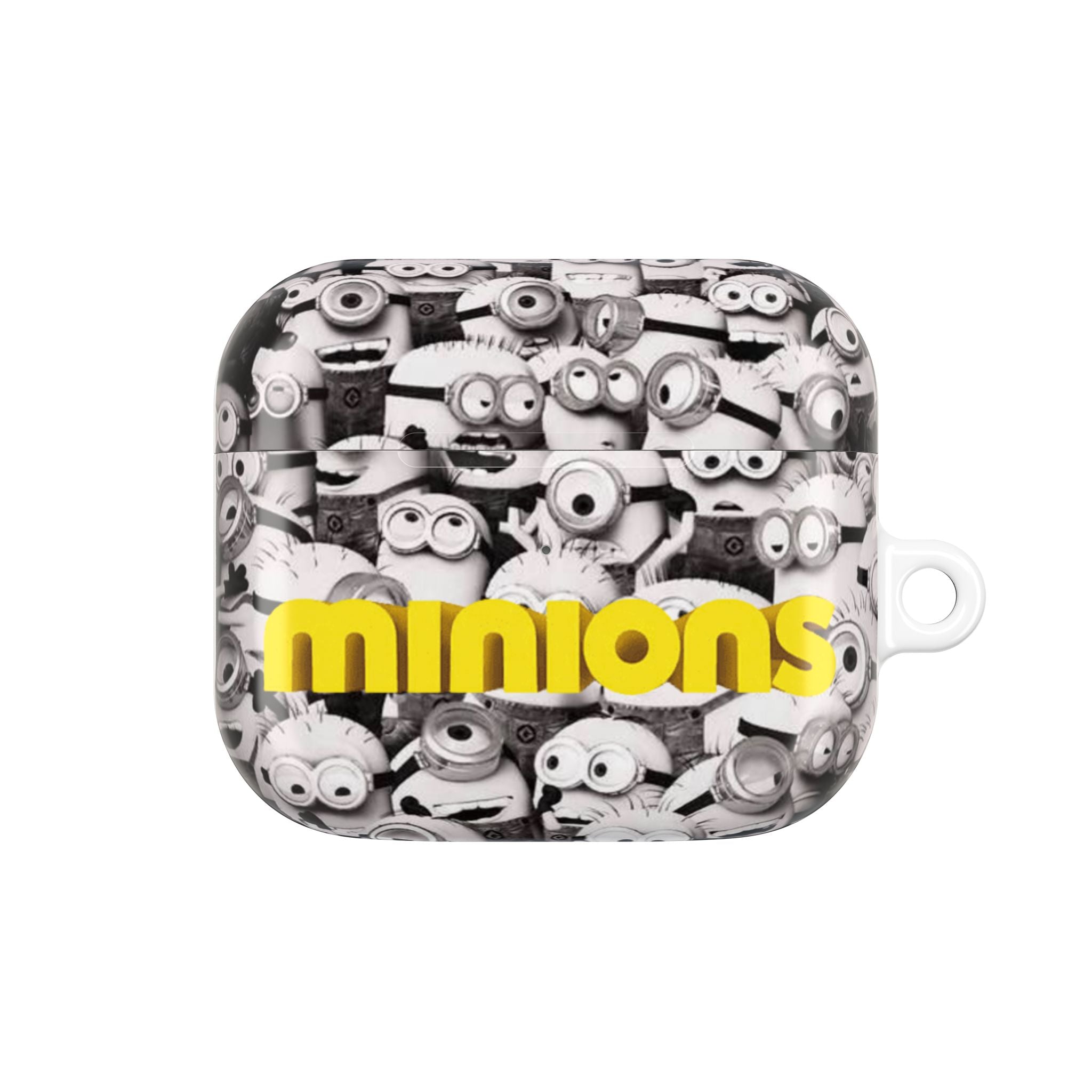 Minions Graphic AirPod Case – Yellow Logo