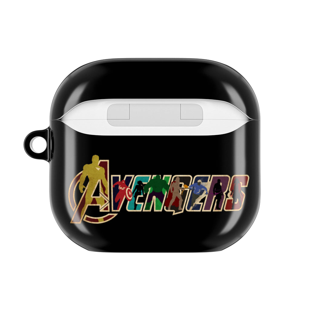 Avengers AirPod Case — Superhero Logo Protective Charging Case