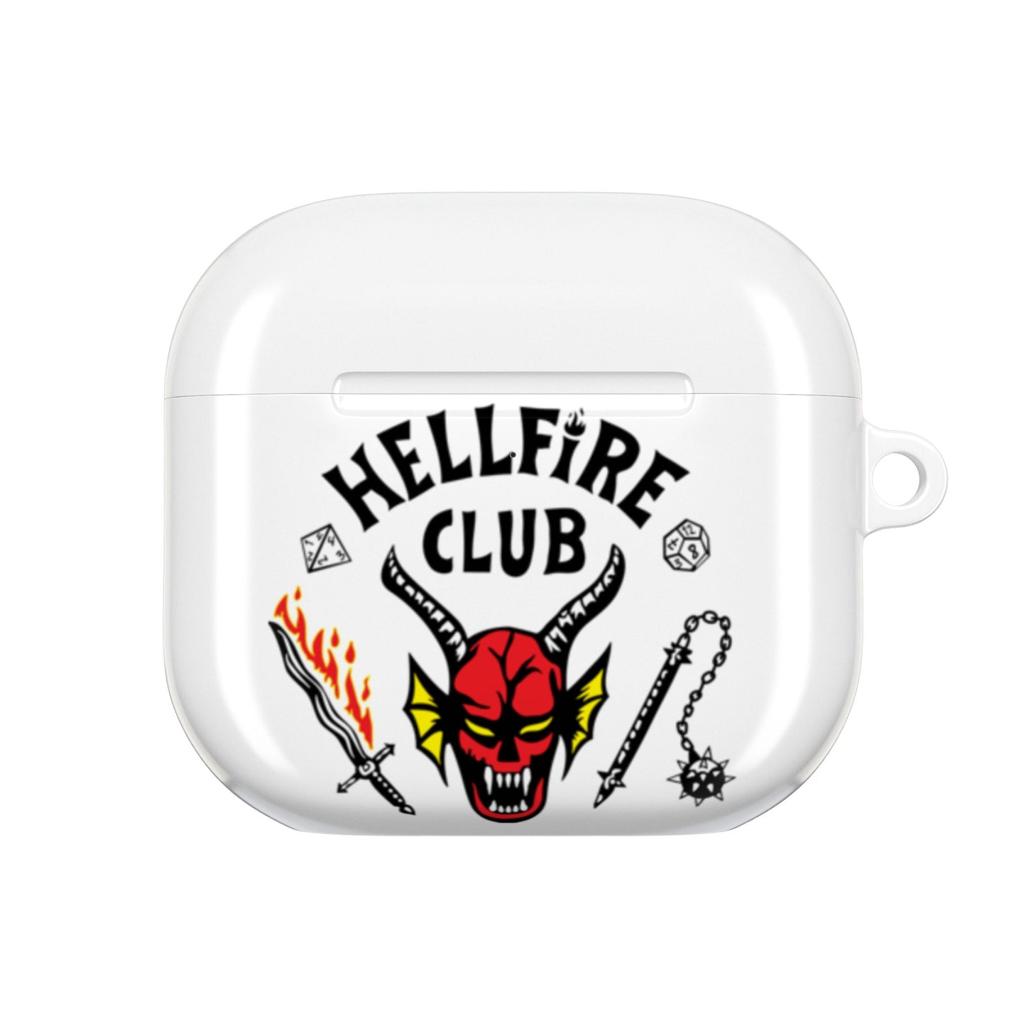 AirPods Hülle – „Hellfire Club“ Stranger Things Design