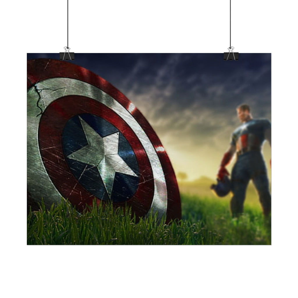 Captain America Steve Rogers — Marvel Poster