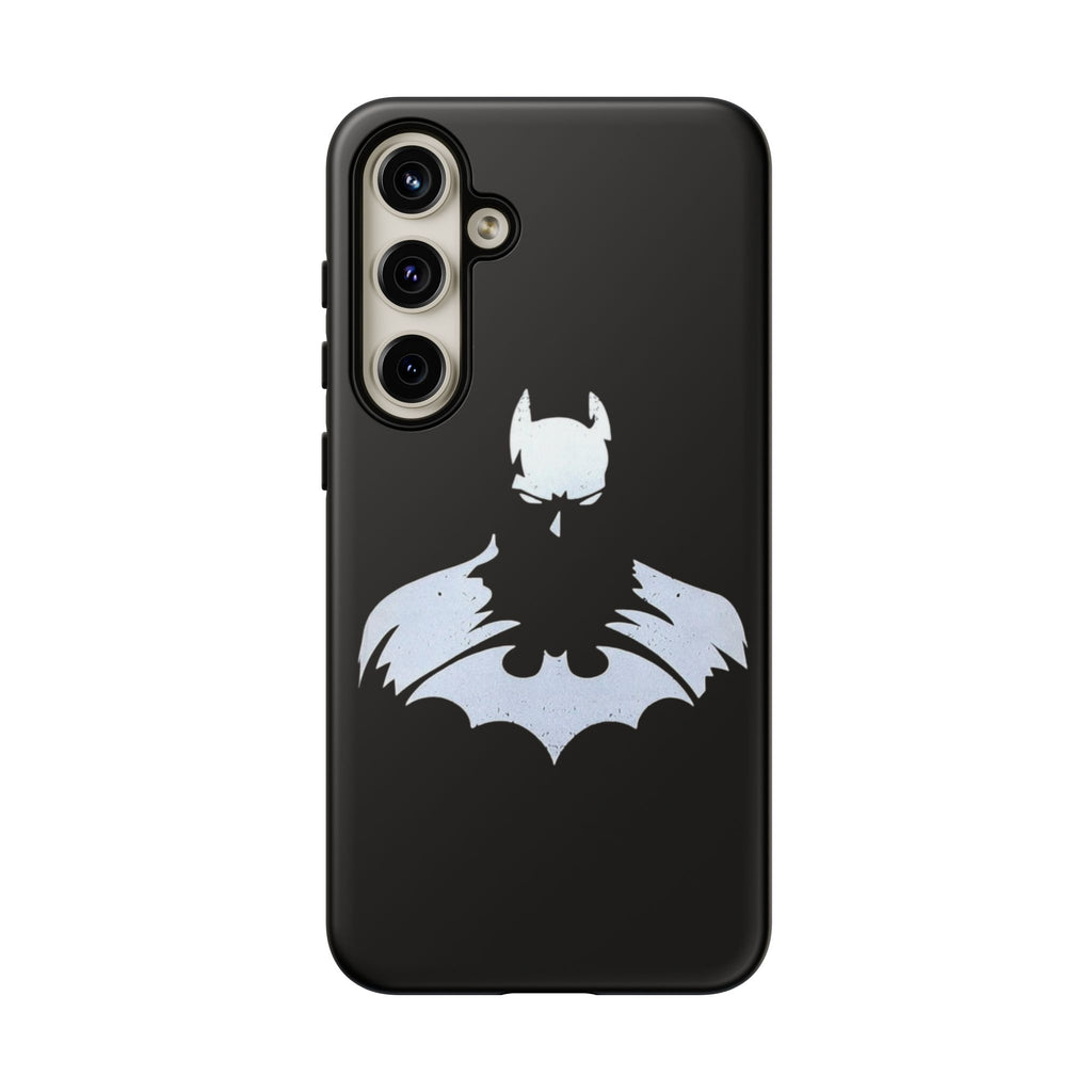 Batman Silhouette Tough Phone Case — Dark Knight Black Protective Cover