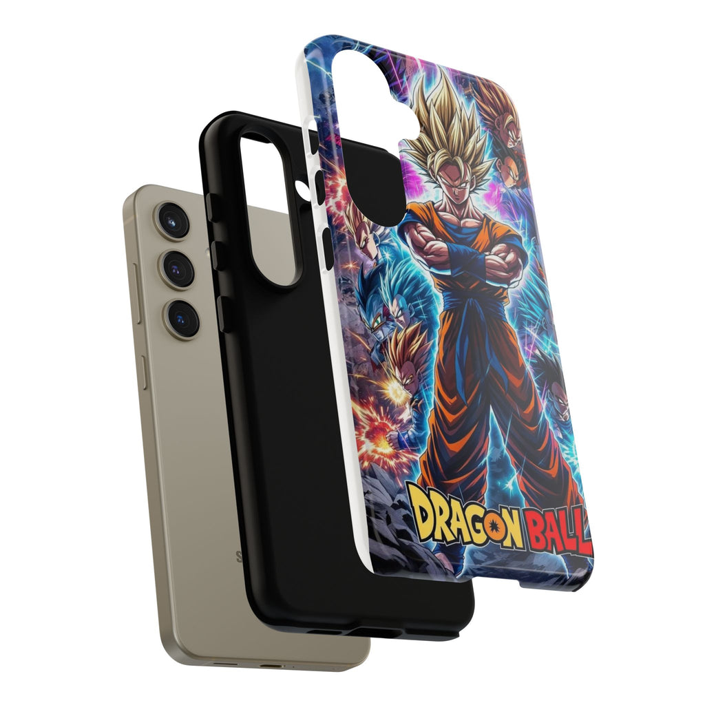 Dragon Ball Super Saiyan Phone Case — Goku Anime Tough Case