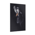 Mafia Smoky Dark Joker Style Portrait Rolled Poster | Dark Clown Wall | Art Joaquin Phoenix The Joker