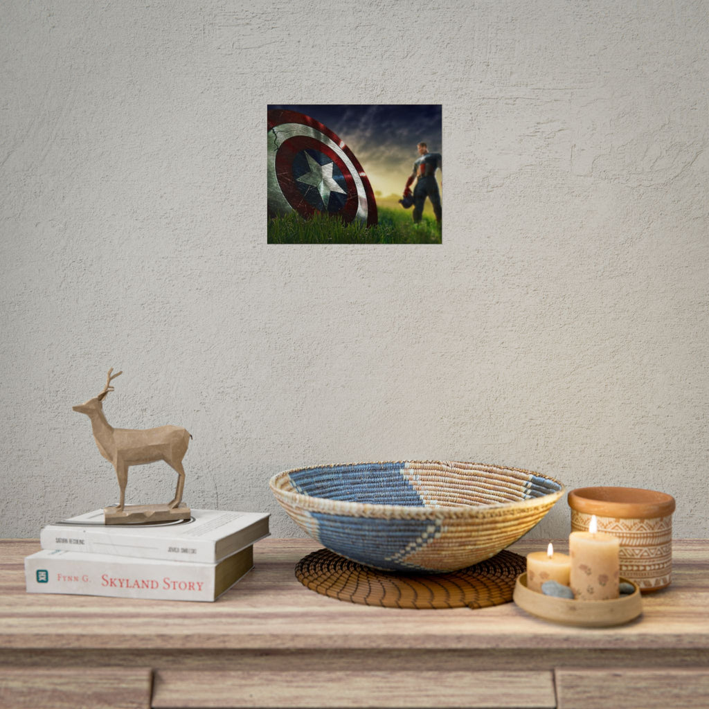 Captain America Steve Rogers — Marvel Poster