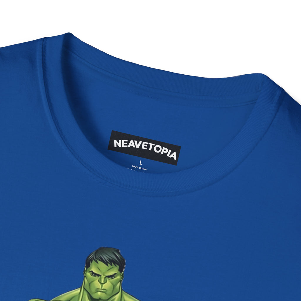 Hulk Avengers Logo T-Shirt — Marvel Hero Collage Graphic Tee