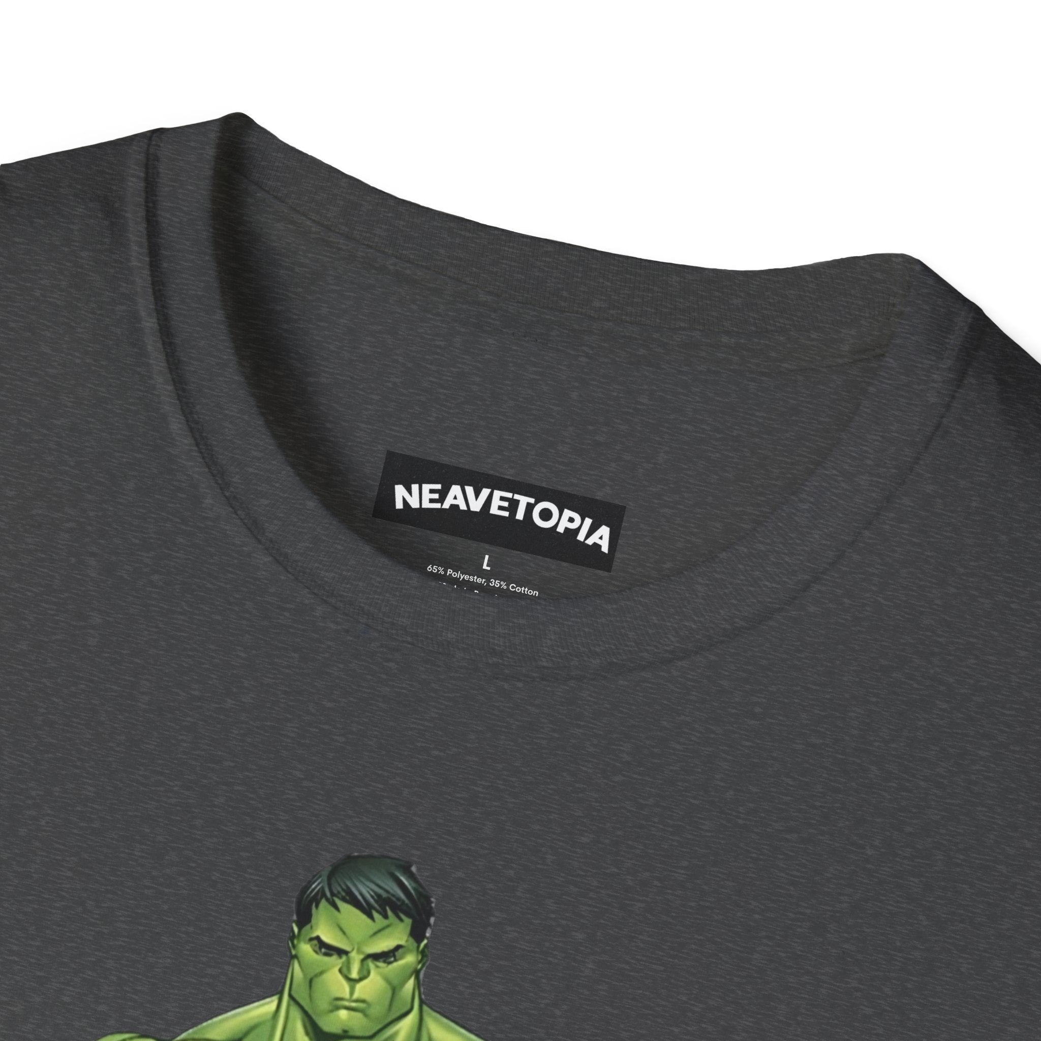 Hulk Avengers Logo T-Shirt — Marvel Hero Collage Graphic Tee