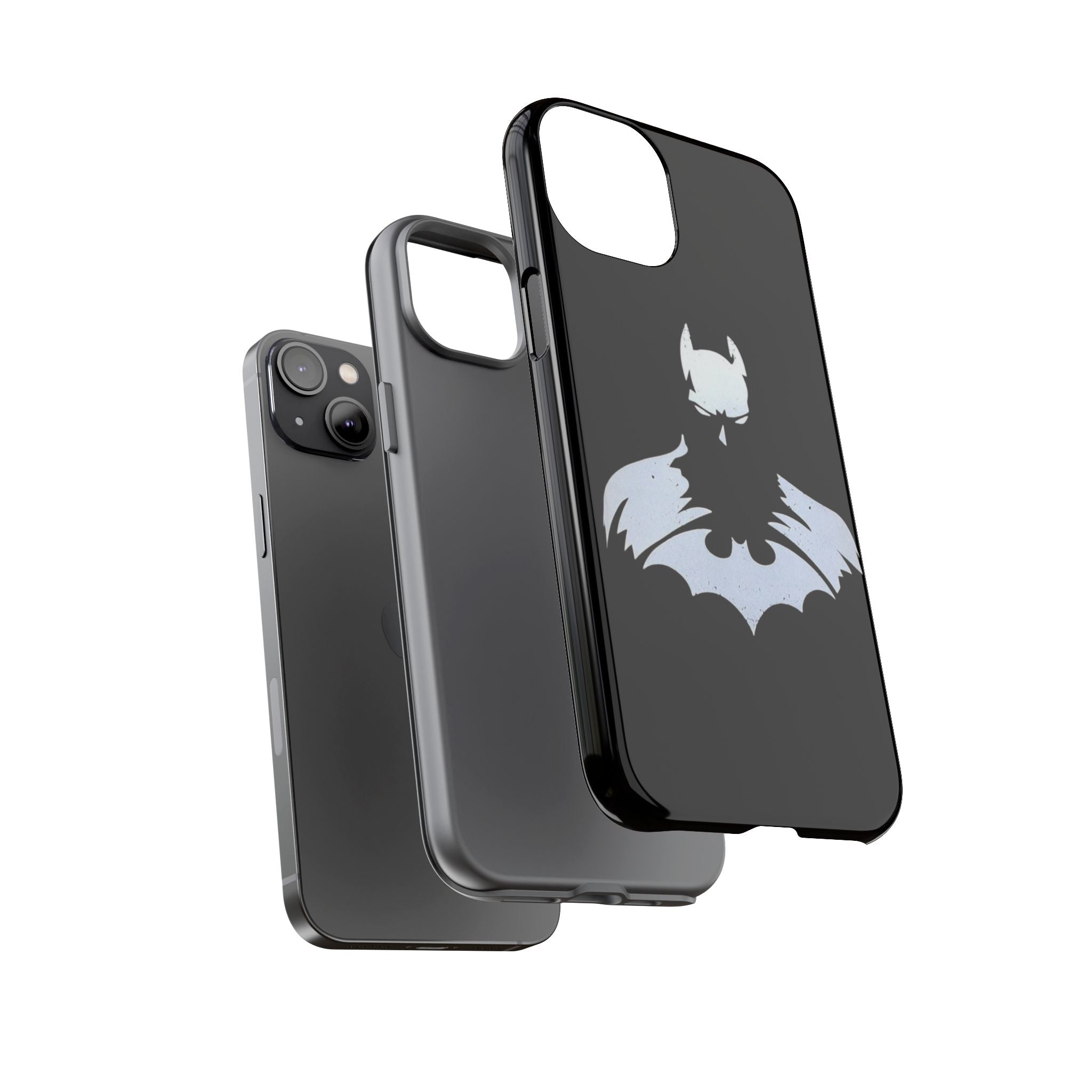 Batman Silhouette Tough Phone Case — Dark Knight Black Protective Cover