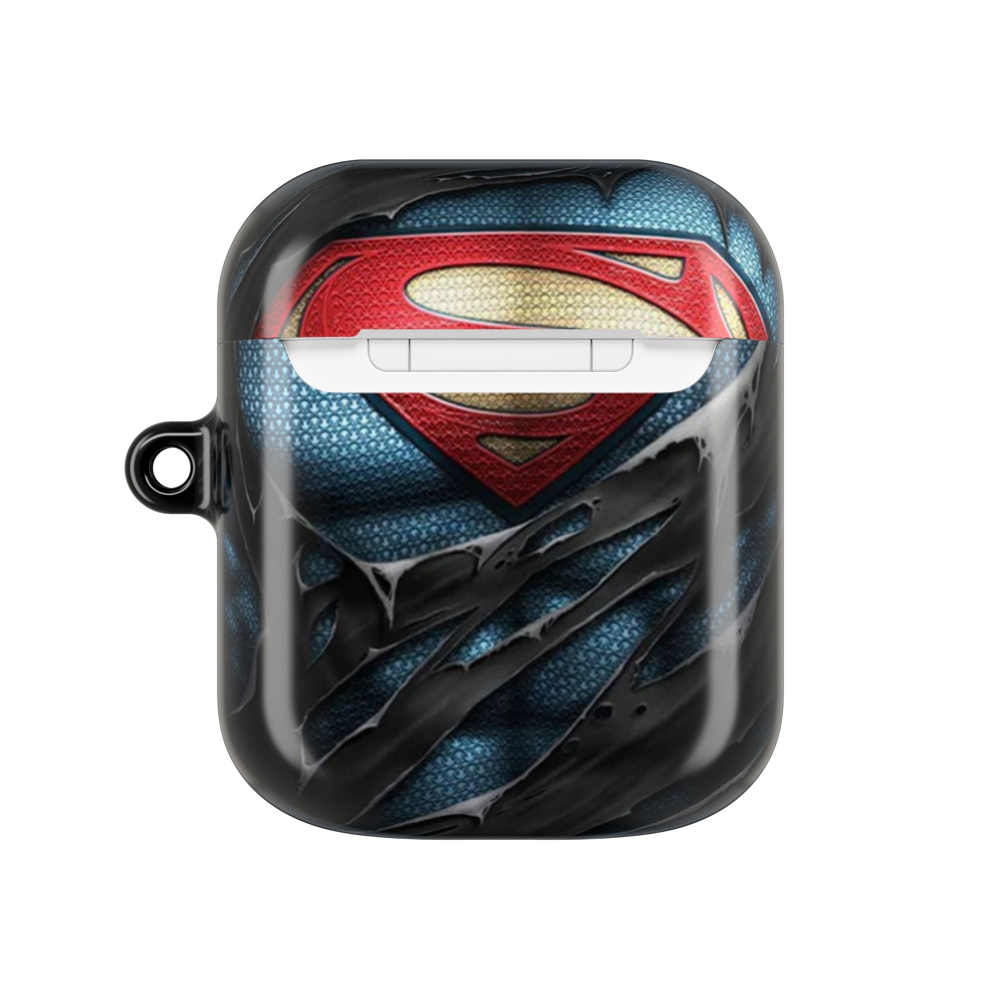 Superman Logo AirPod Case — Heroic Comic Superhero Protective Cover