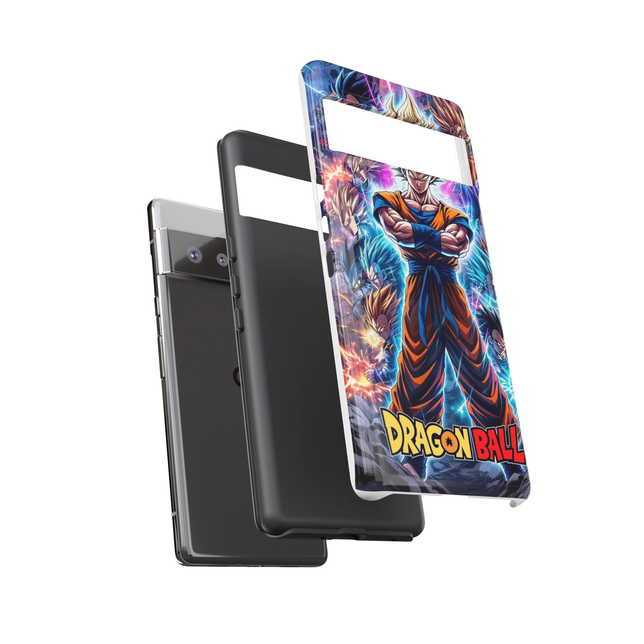 Dragon Ball Super Saiyan Phone Case — Goku Anime Tough Case