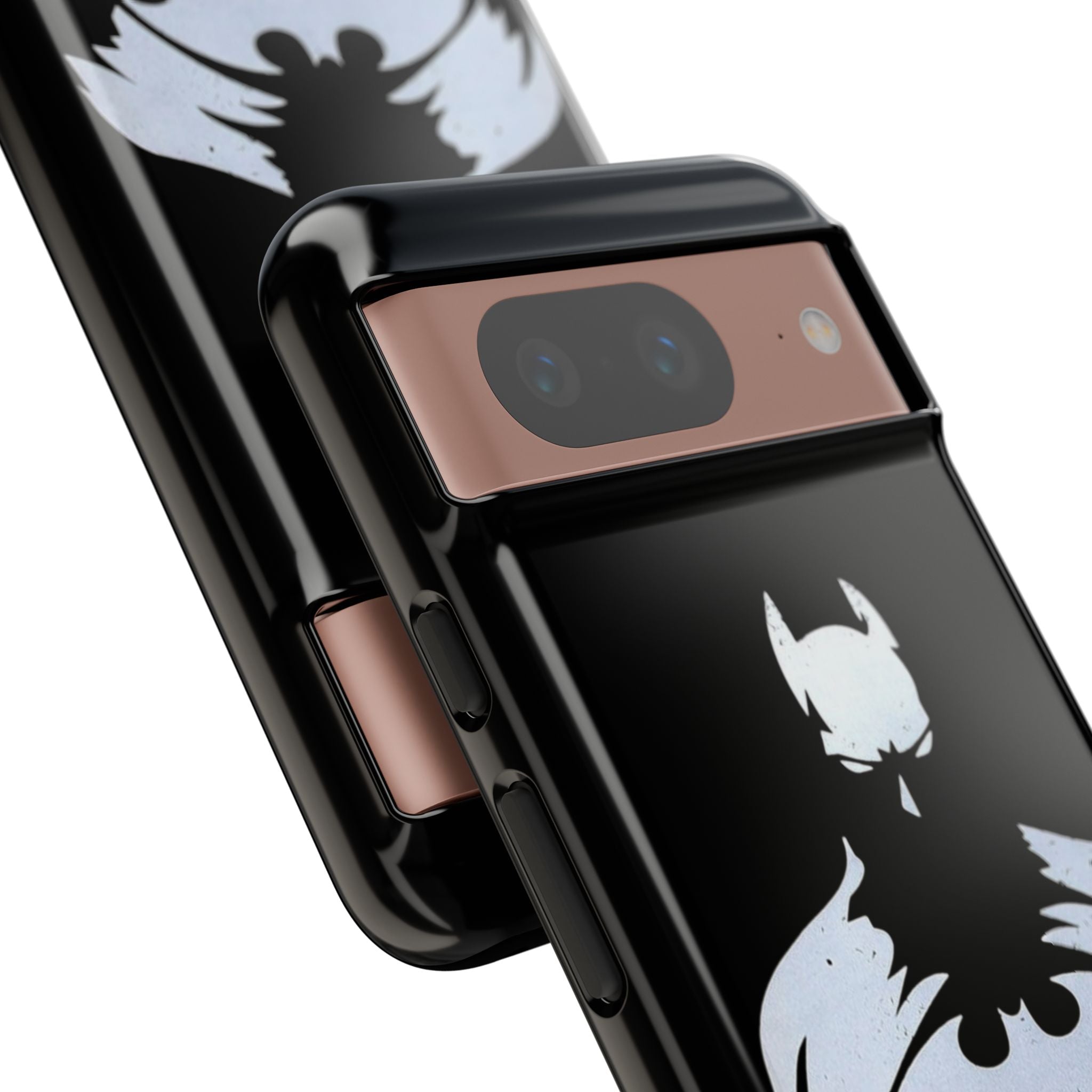 Batman Silhouette Tough Phone Case — Dark Knight Black Protective Cover