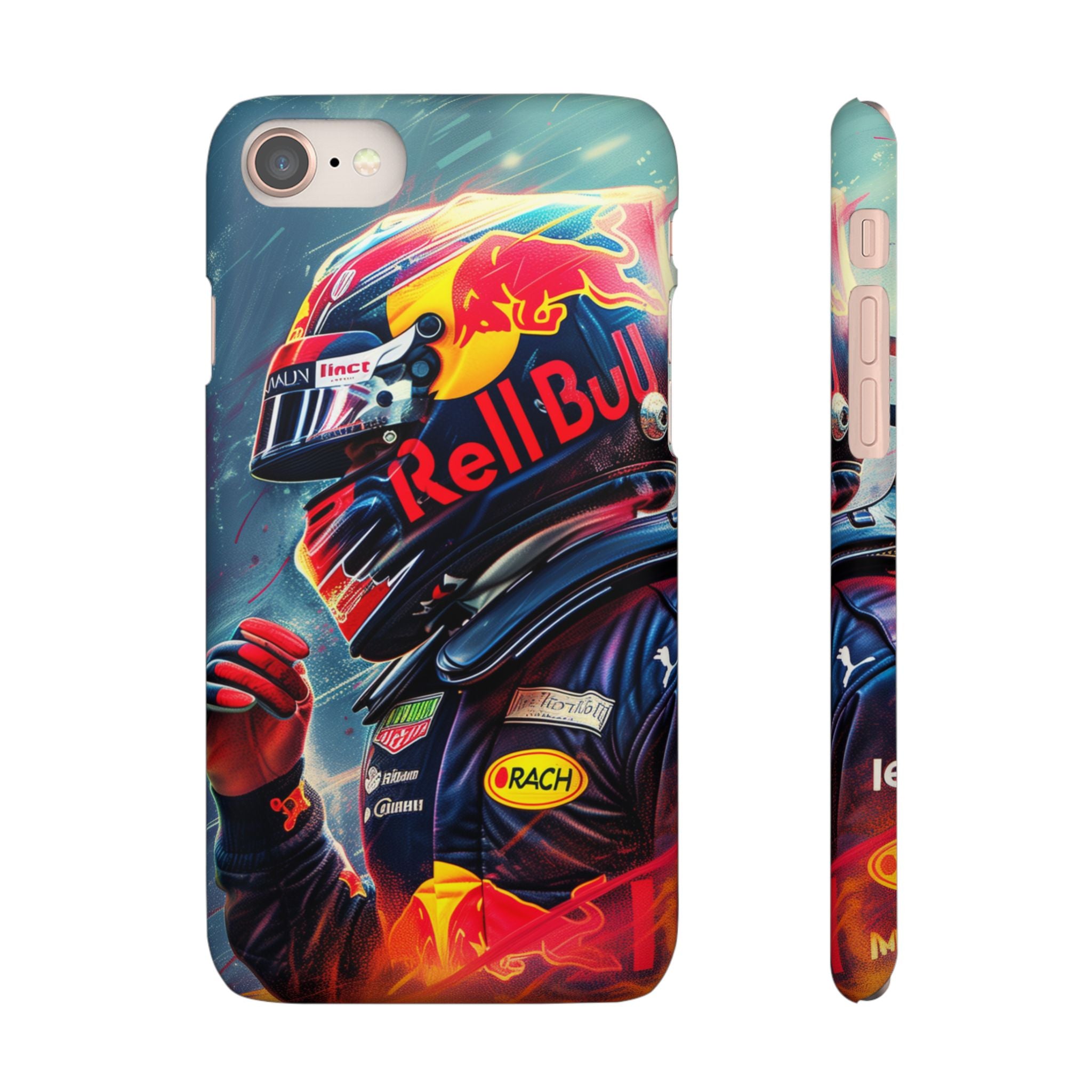 Red Bull Snap Cases, Custom Phone Cover, Sports Team Accessory, Gift for Fans, Durable Phone Protection