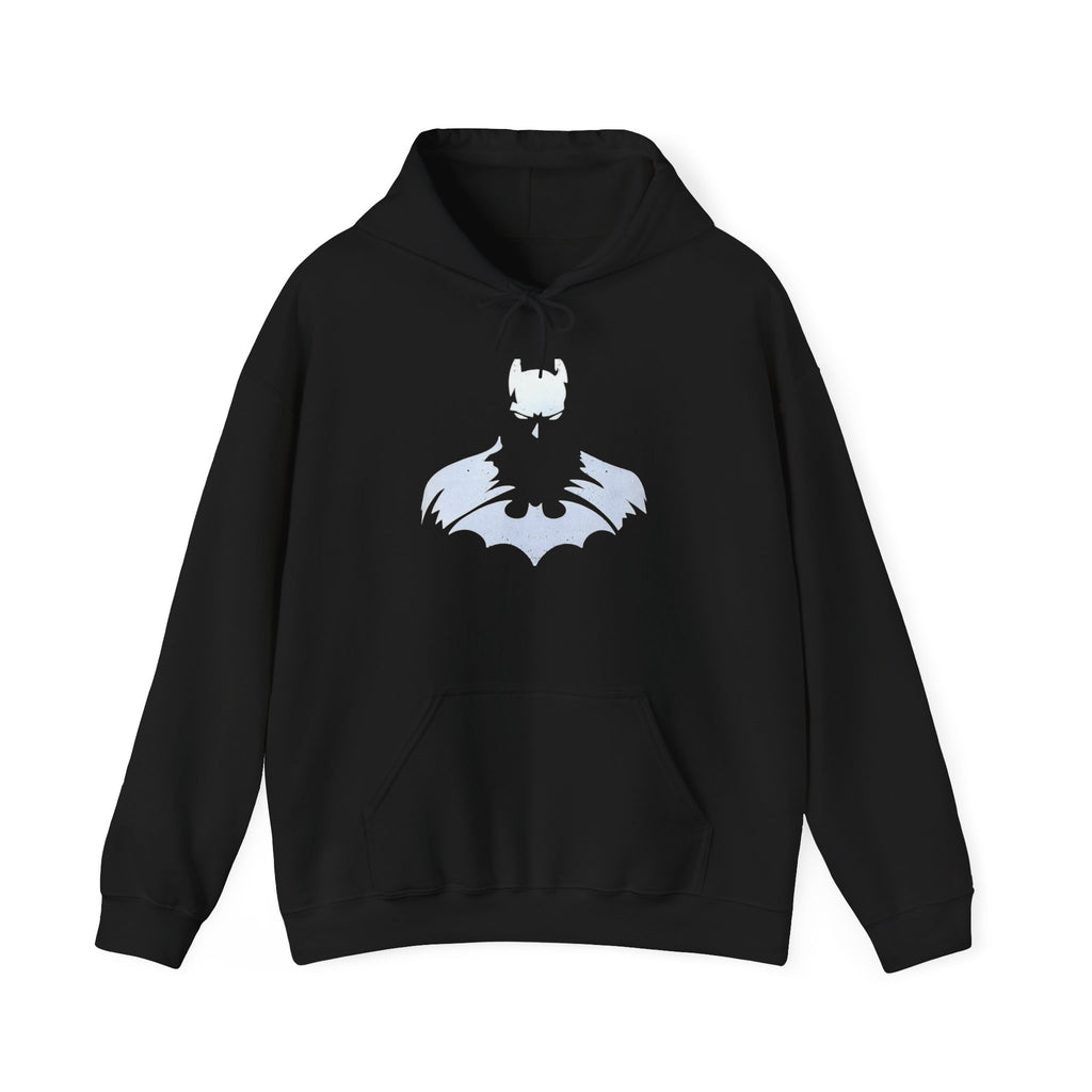 Bat Silhouette Hoodie – Minimal Dark Batman-Inspired Graphic Hoodie