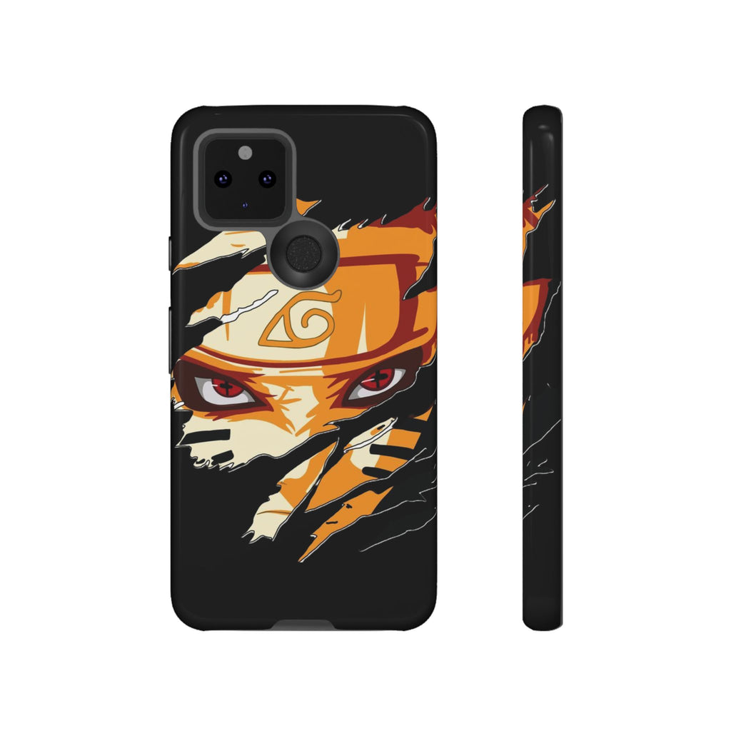 Anime Ninja Phone Case — Intense Shredded Mask Design (Tough Cases)