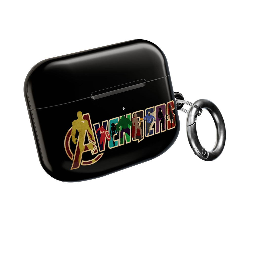 Avengers AirPod Case — Superhero Logo Protective Charging Case