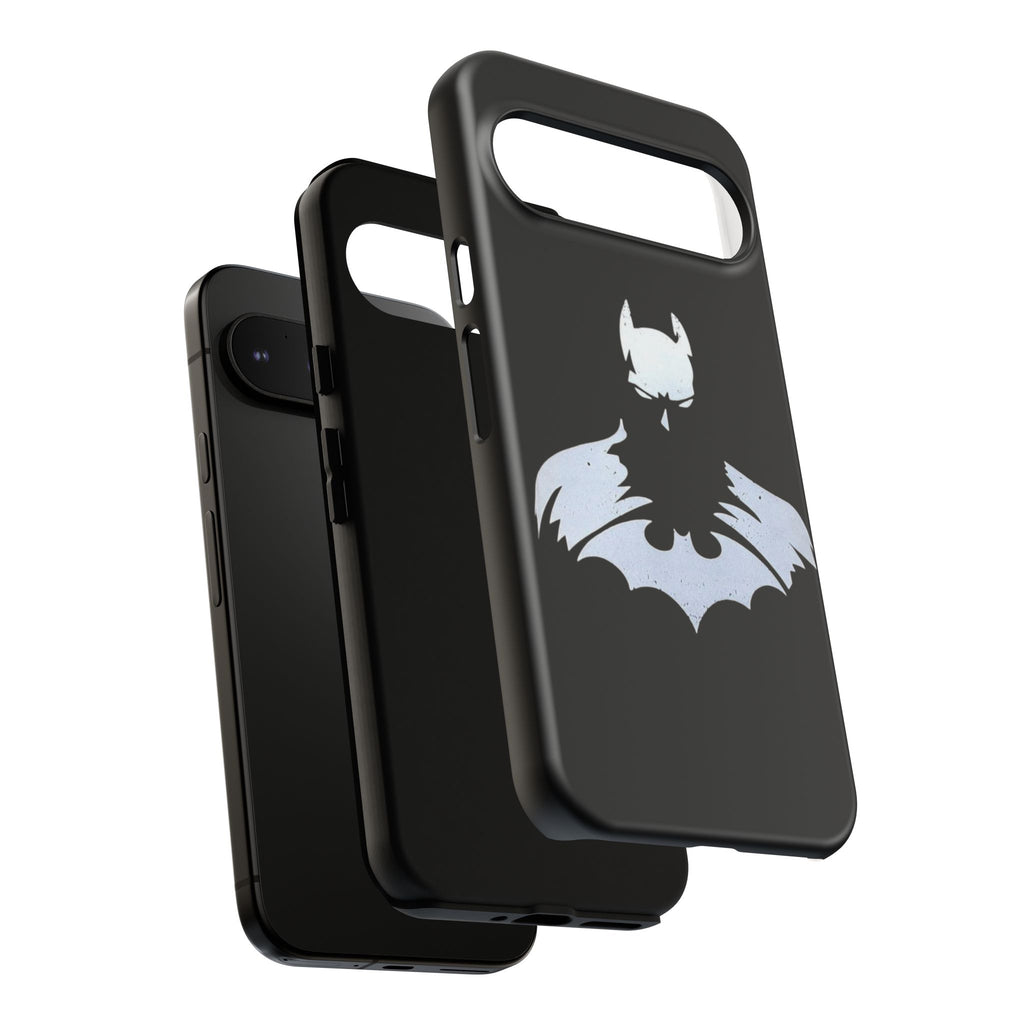 Batman Silhouette Tough Phone Case — Dark Knight Black Protective Cover