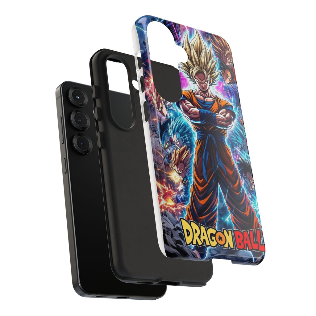 Dragon Ball Super Saiyan Phone Case — Goku Anime Tough Case