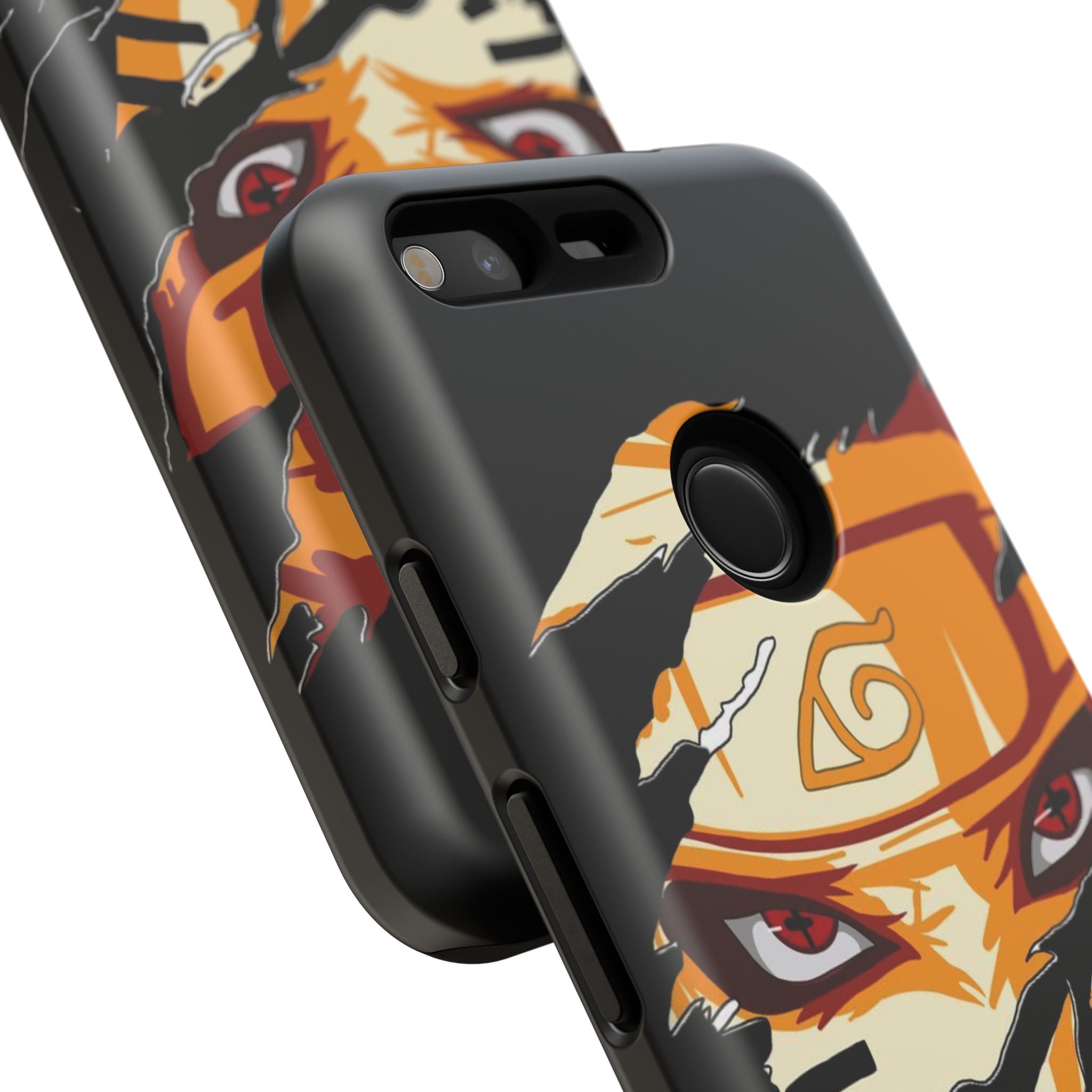 Anime Ninja Phone Case — Intense Shredded Mask Design (Tough Cases)