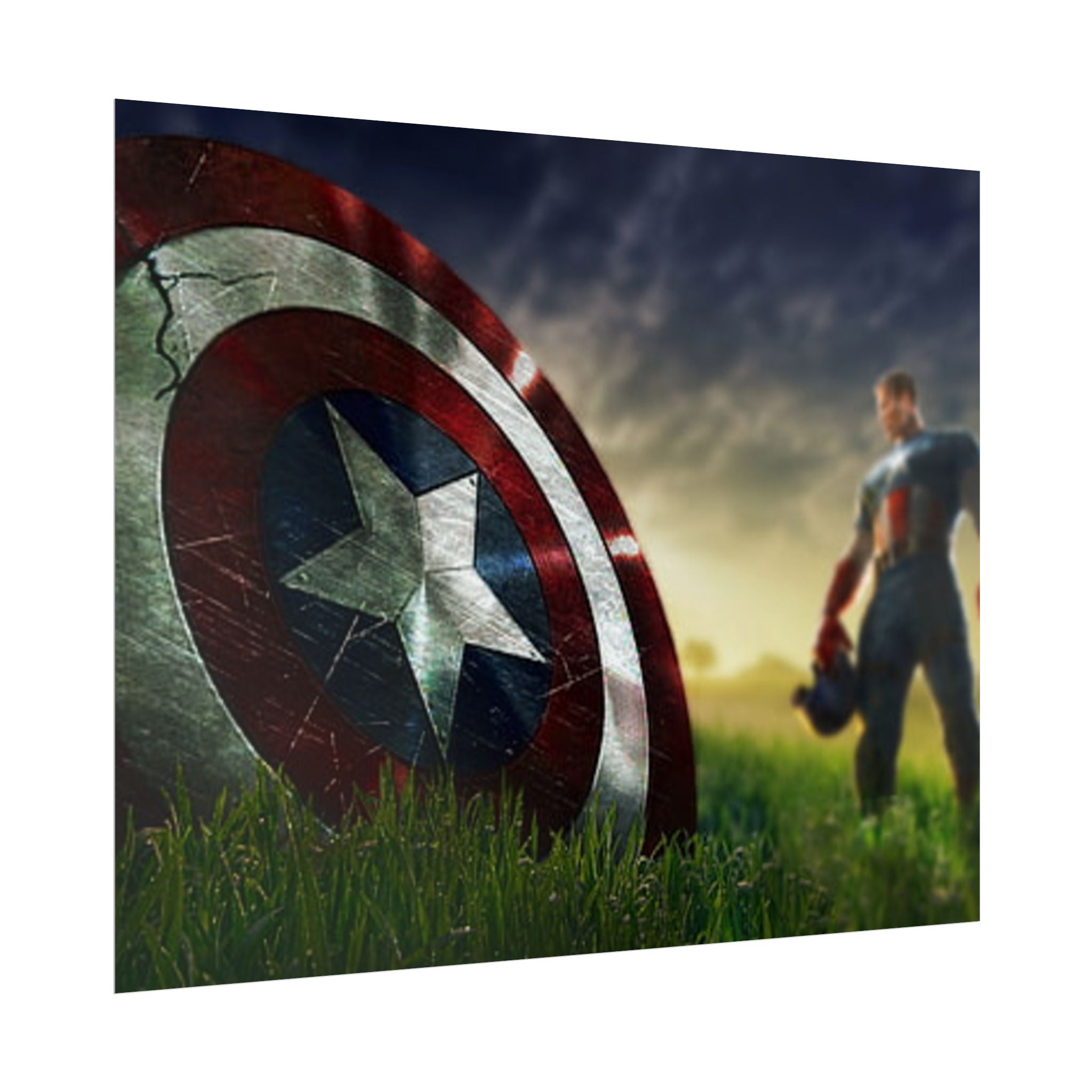 Captain America Steve Rogers — Marvel Poster