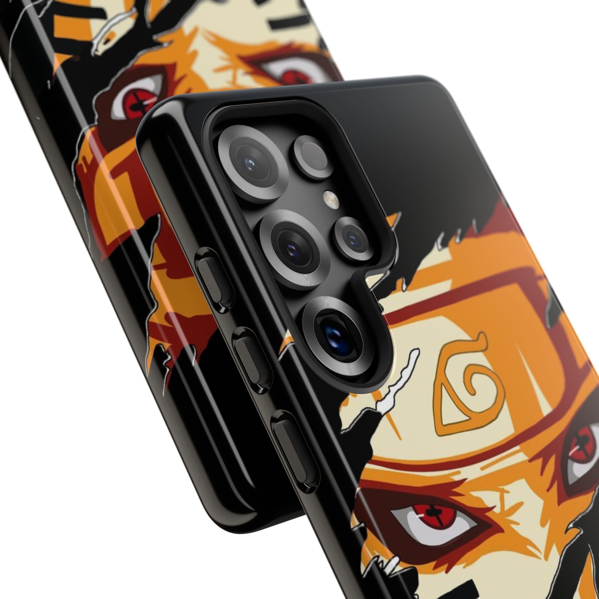 Anime Ninja Phone Case — Intense Shredded Mask Design (Tough Cases)