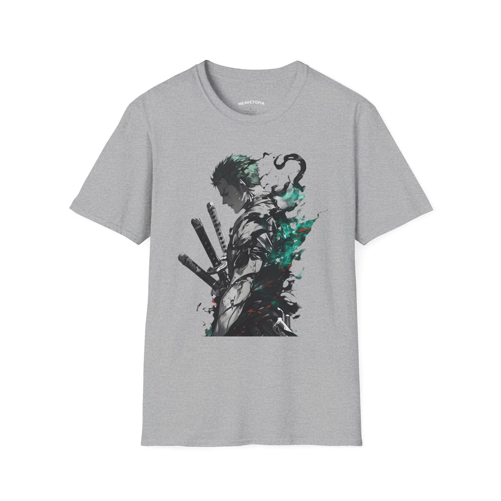 One Piece Zoro  Graffiti Portrait T-Shirt |  Street Art Style