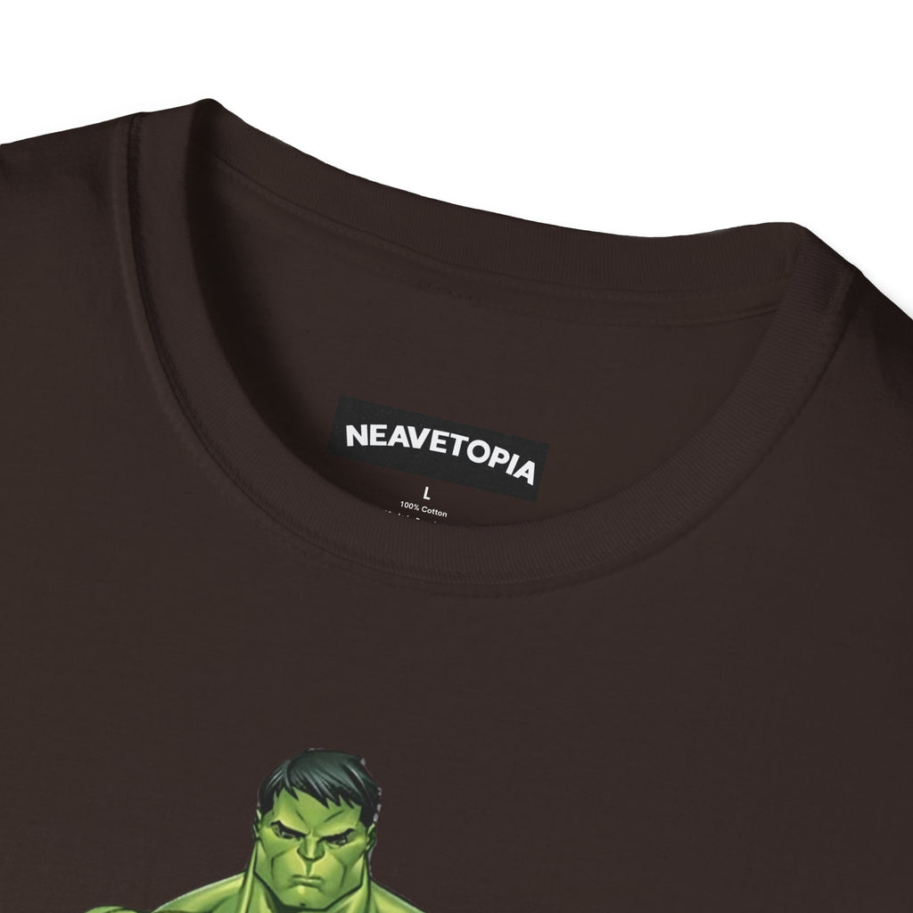 Hulk Avengers Logo T-Shirt — Marvel Hero Collage Graphic Tee