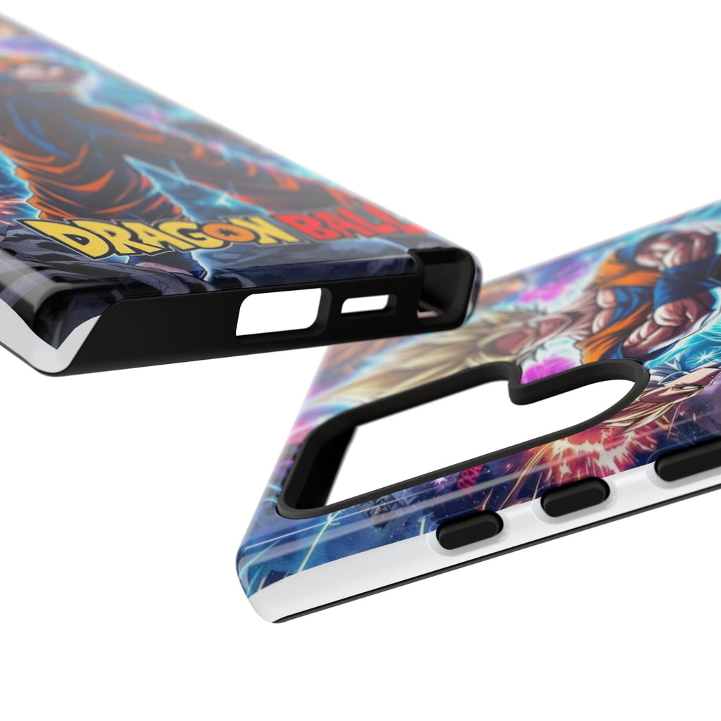 Dragon Ball Super Saiyan Phone Case — Goku Anime Tough Case