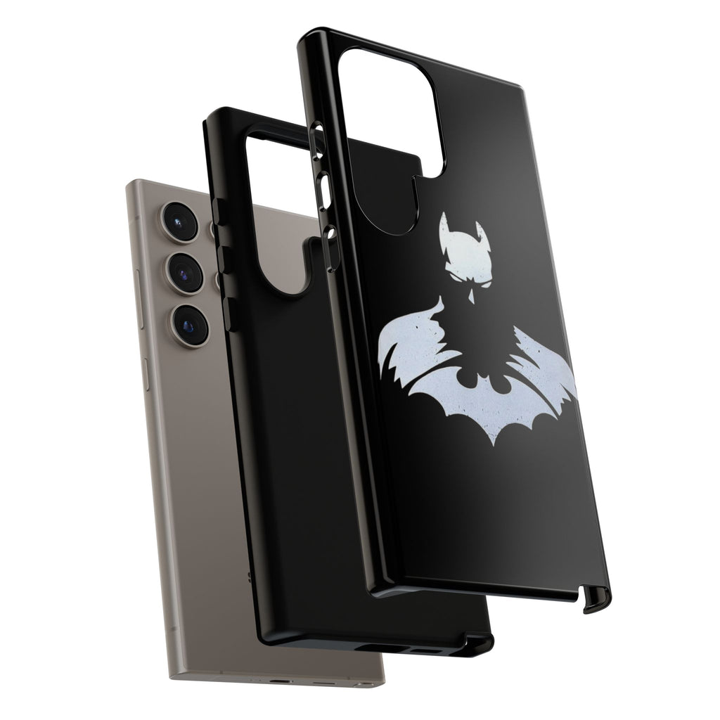 Batman Silhouette Tough Phone Case — Dark Knight Black Protective Cover