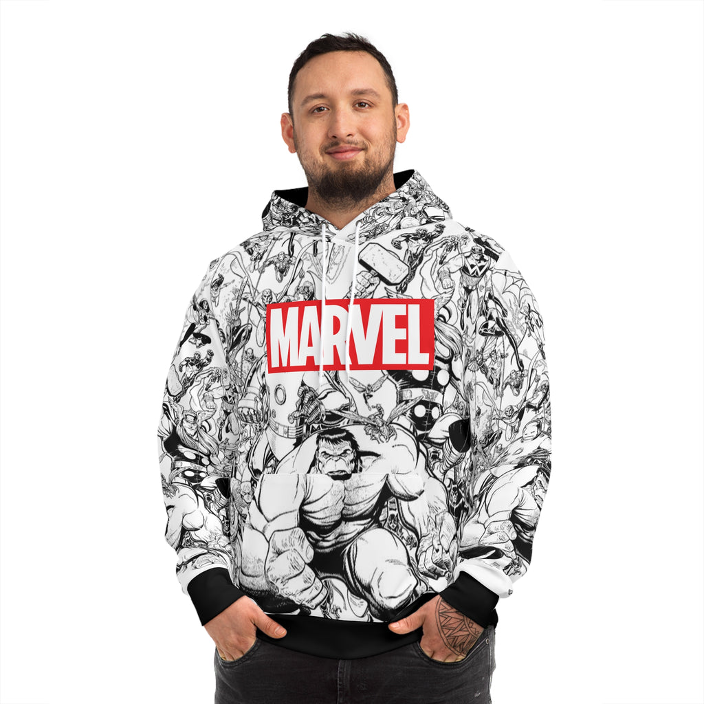 Marvel Sketch Collage Hoodie — Limited and Collectors Edition