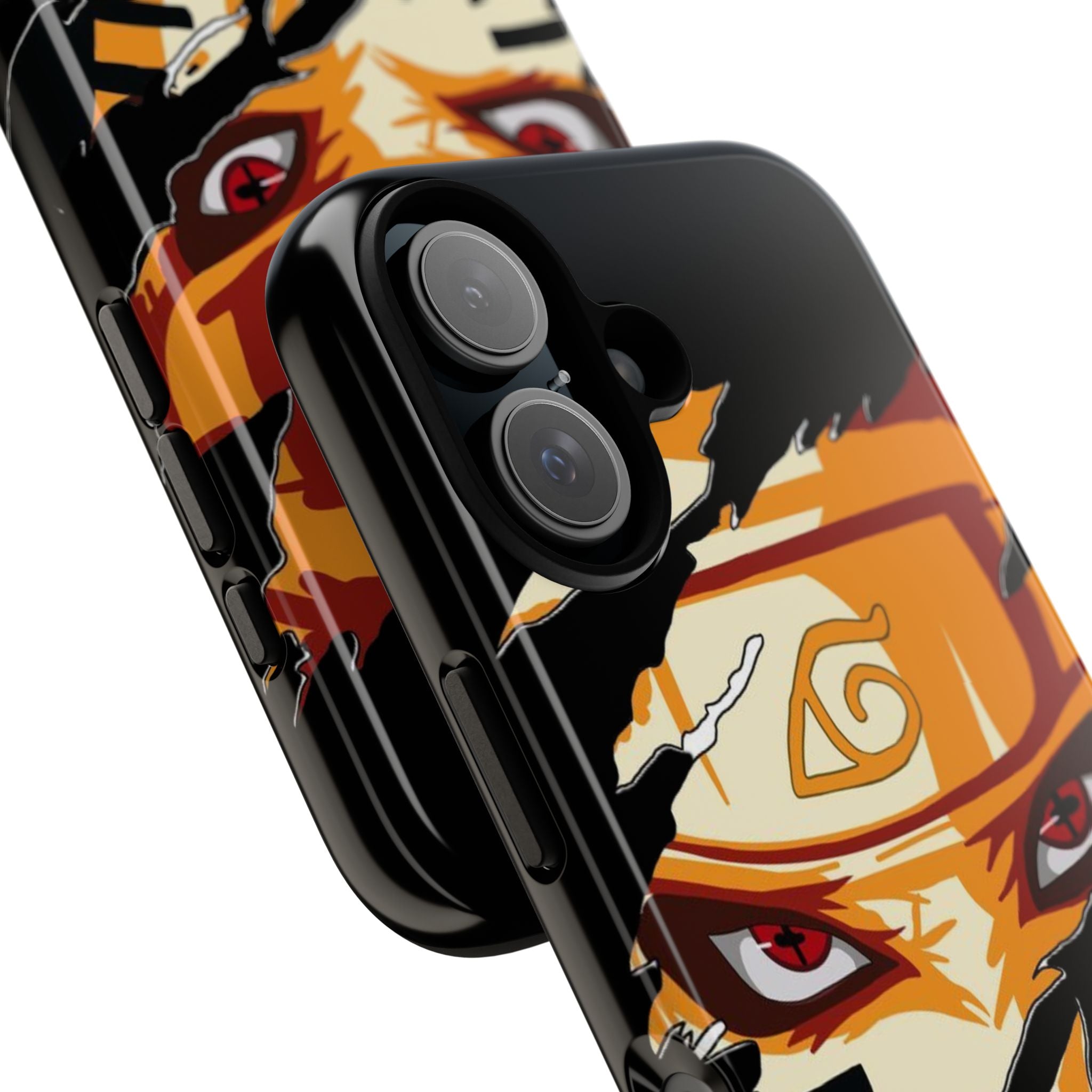 Anime Ninja Phone Case — Intense Shredded Mask Design (Tough Cases)