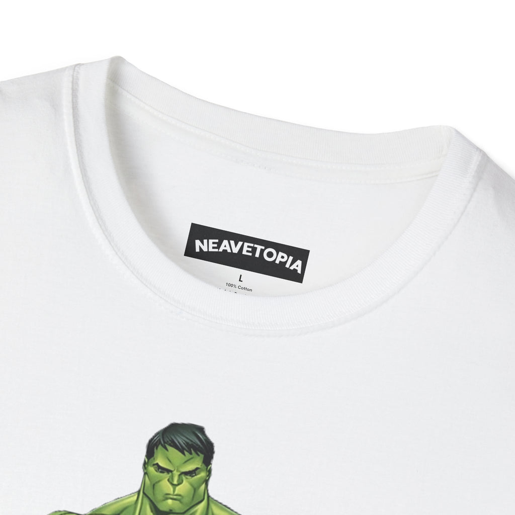 Hulk Avengers Logo T-Shirt — Marvel Hero Collage Graphic Tee