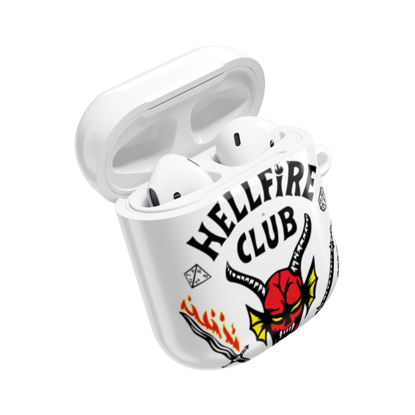 AirPods Hülle – „Hellfire Club“ Stranger Things Design
