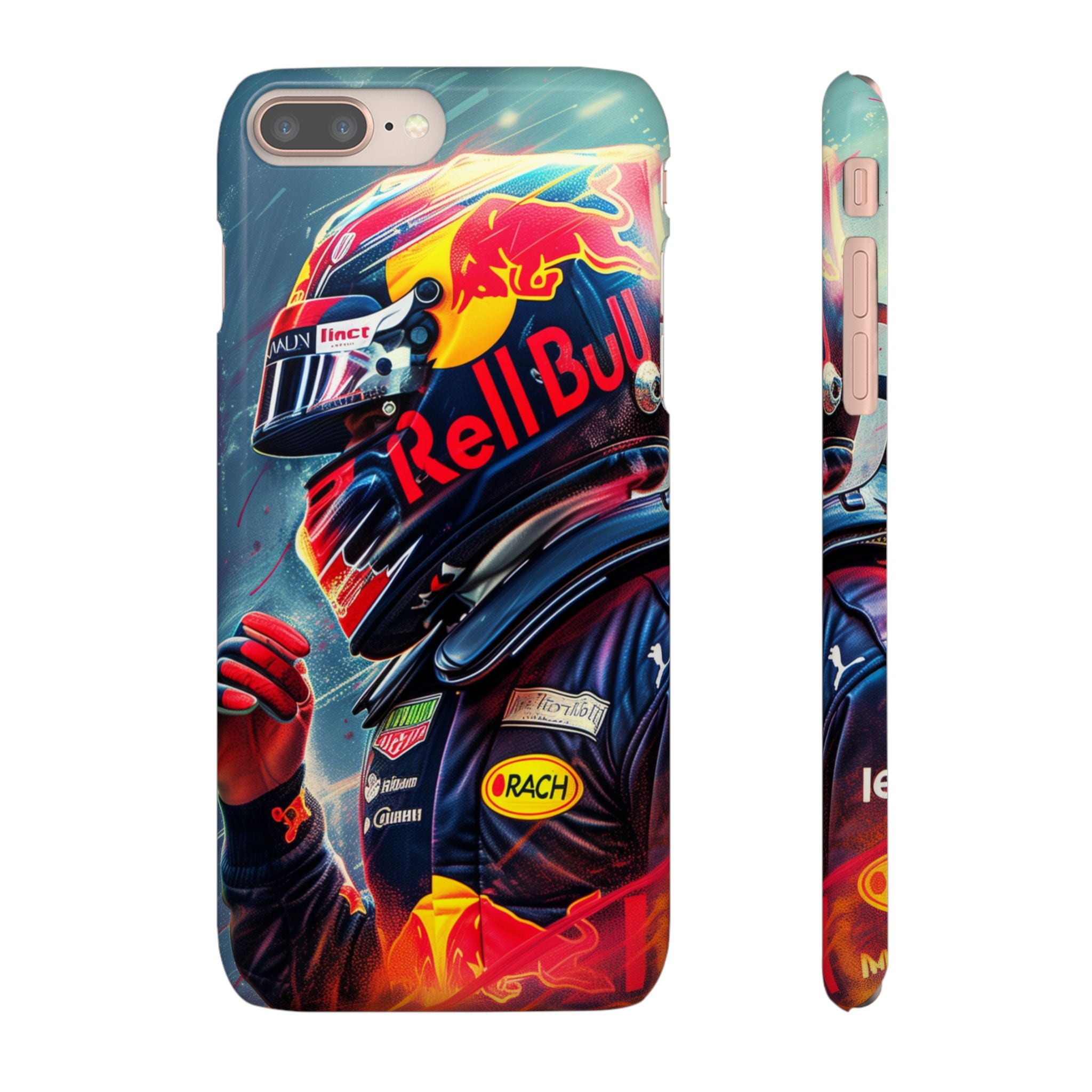 Red Bull Snap Cases, Custom Phone Cover, Sports Team Accessory, Gift for Fans, Durable Phone Protection