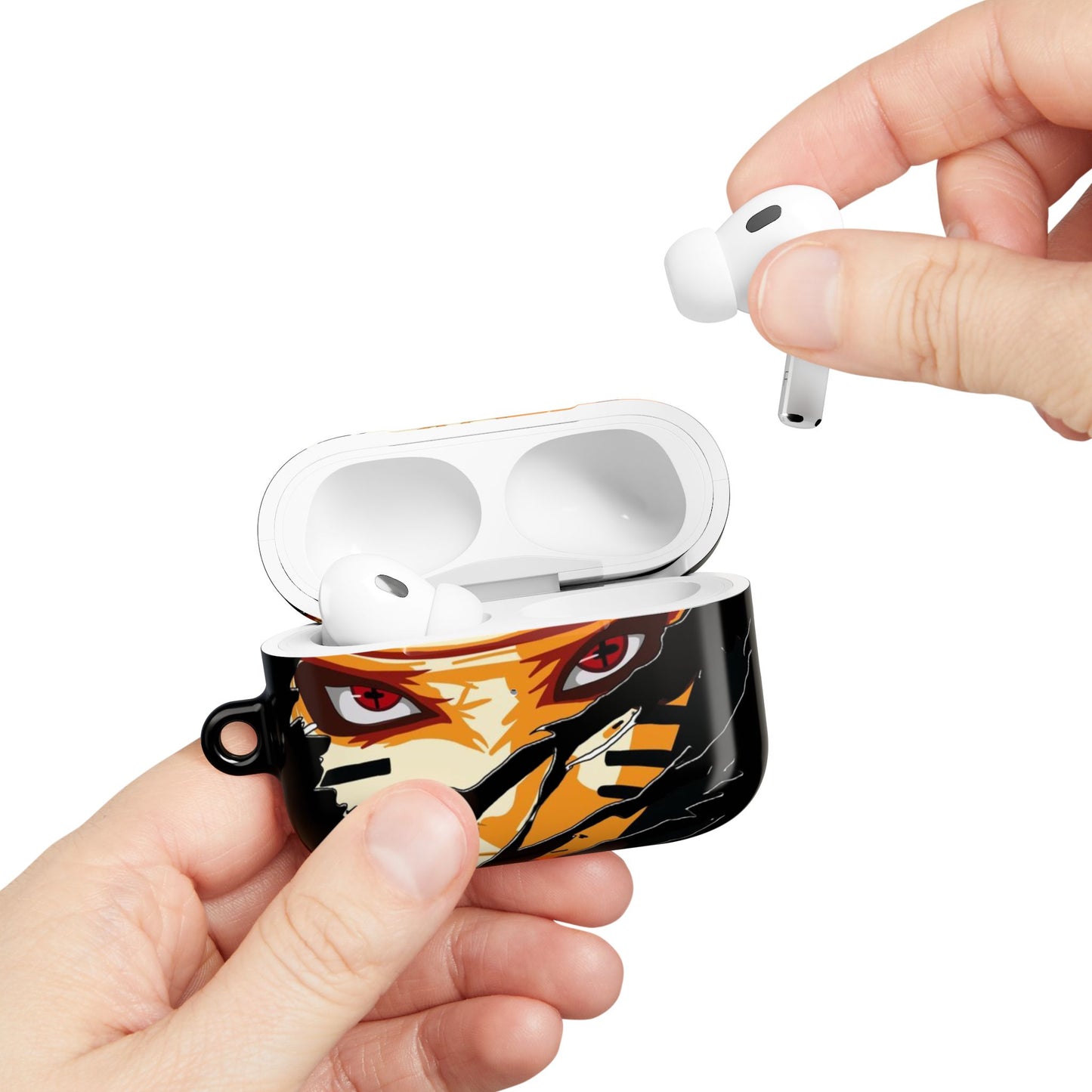 Naruto Eye AirPods Hülle – Anime Schutzhülle für Ladecase